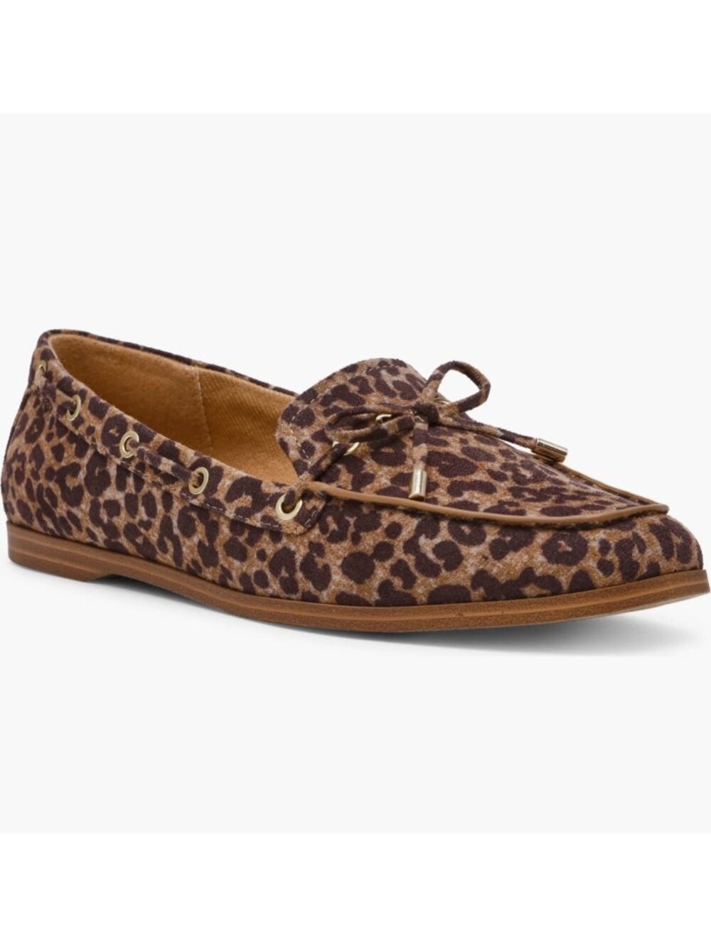 DV Dolce Vita "Modern" loafers in a leopard print pattern Size 6.5